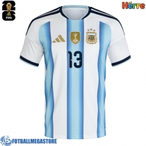 Fotballdrakt Herre Argentina Cristian Romero #13 Hjemmedrakt VM 2026 Kortermet